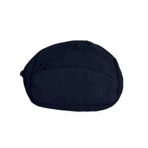 Lululemon Black Nylon Toiletry Bag Travel Pouch Zip OS Unisex